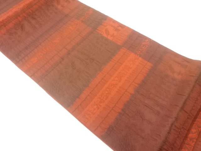 JAPANESE FUKURO OBI / MATELASSE / WOVEN MURAL